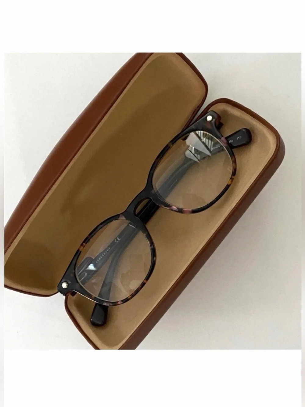 Longchamp Glasses Eyeglasses Frames LO2614 513 MARBLE PURPLE 47/19/140